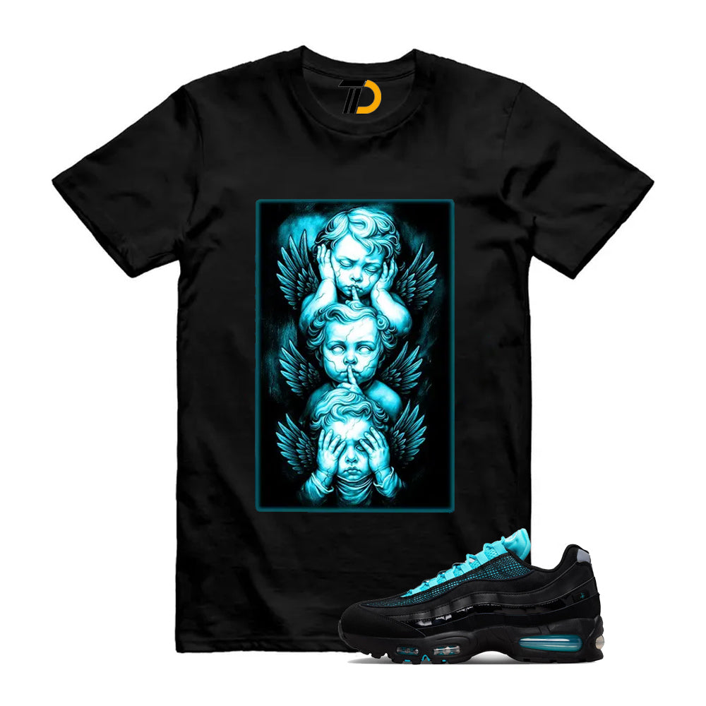 Air Max 95 Big Bubble SE Scorpion Black Gamma Blue Shirt To Match No Evil T-Shirt 2026