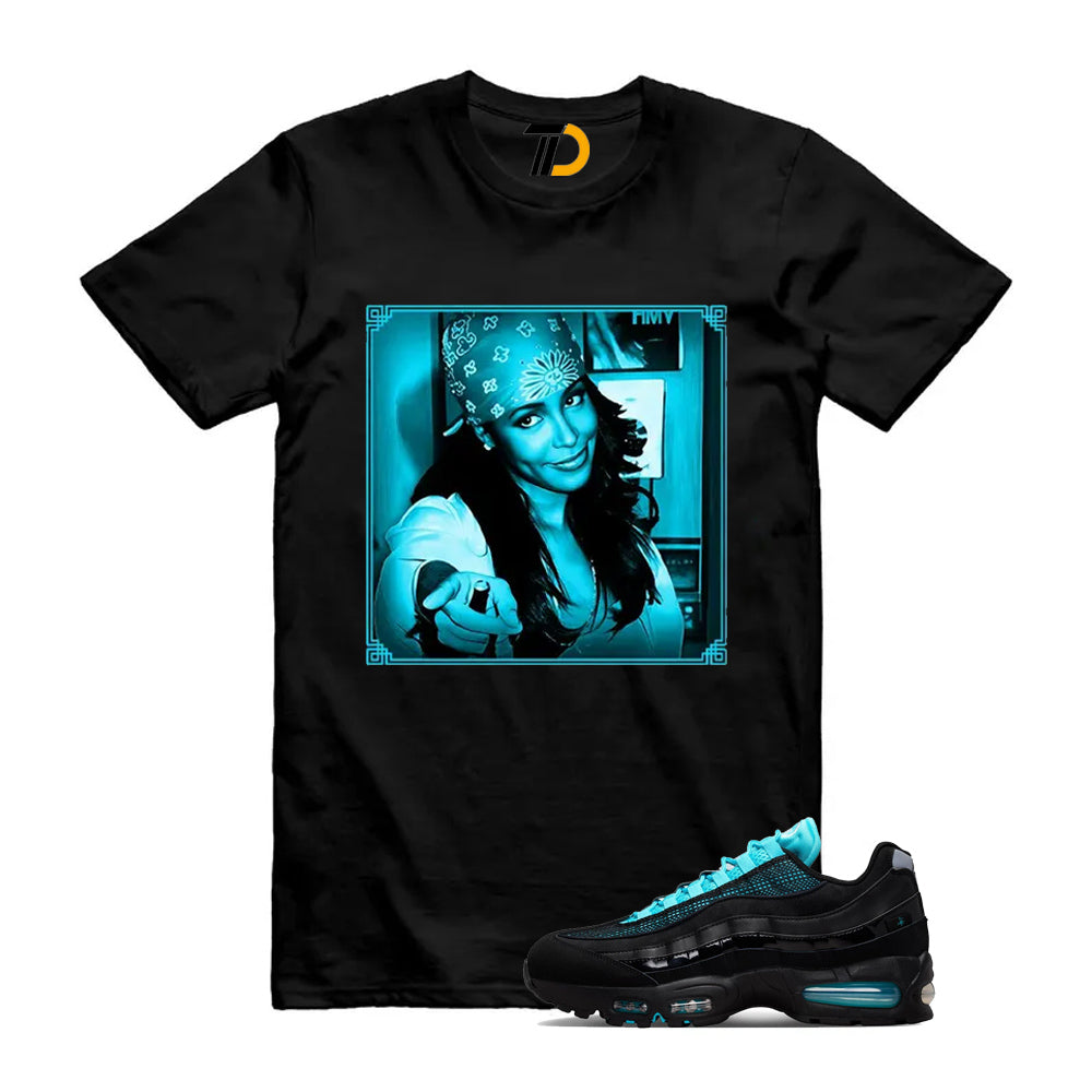 Air Max 95 Big Bubble SE Scorpion Black Gamma Blue Shirt To Match Liyah T-Shirt 2026