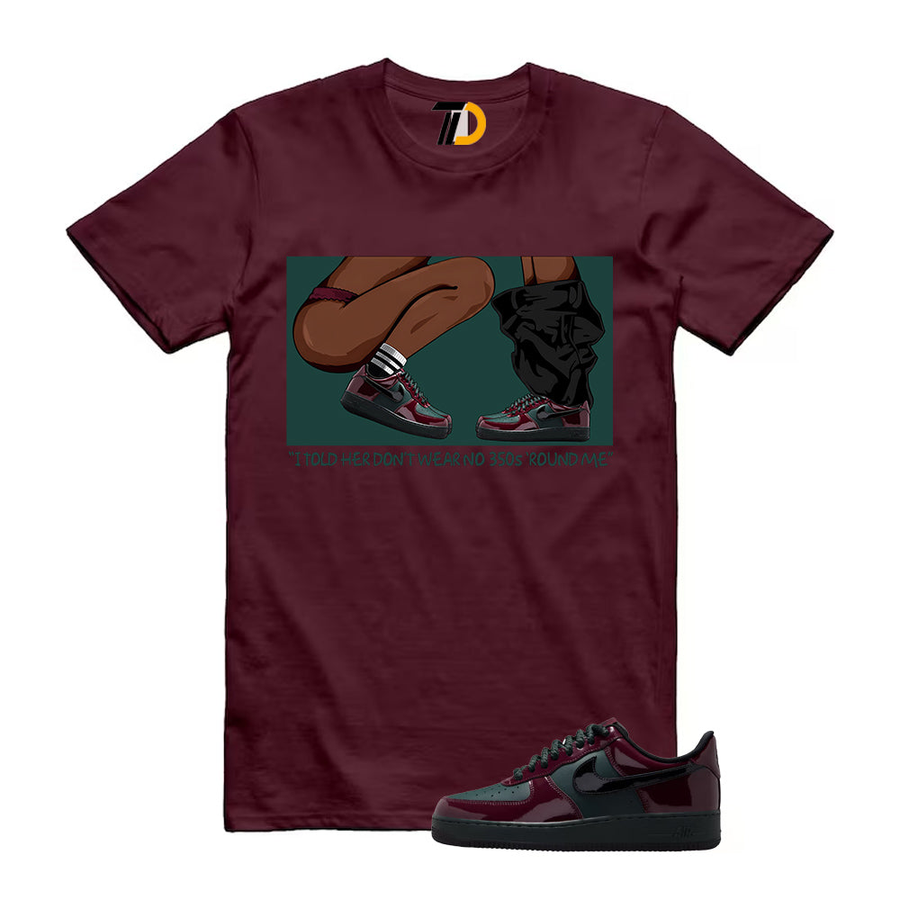 Air Force 1 Low Patent Leather Beef and Broccoli Shirt To Match No 350s T-Shirt 2026