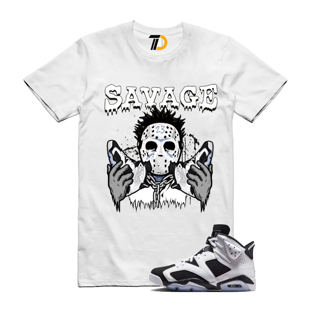 6s Retro Reverse Oreo 2026 Shirt To Match 23 Savace T-Shirt