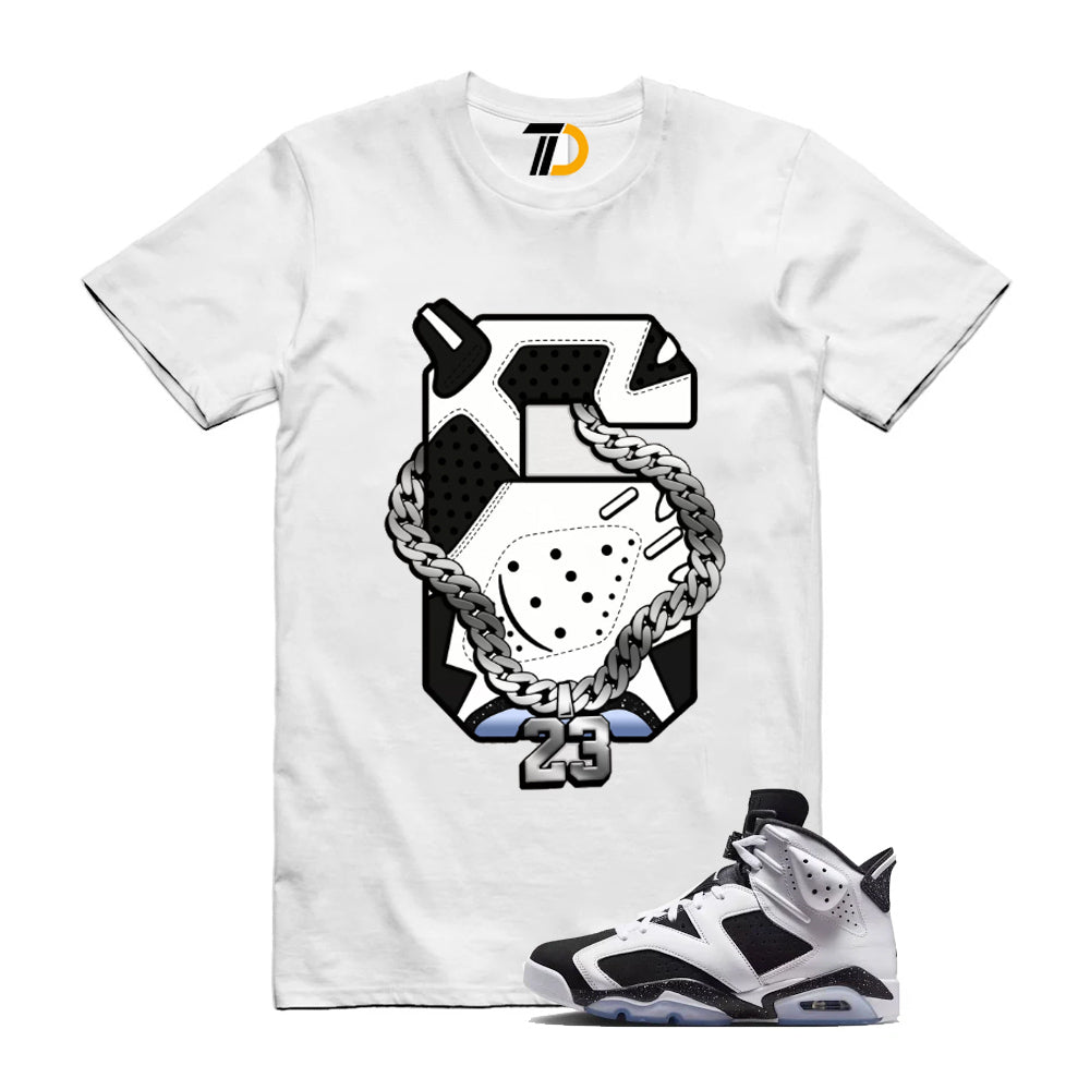 6s Retro Reverse Oreo 2026 Shirt To Match 6 Sneaker Label T-Shirt