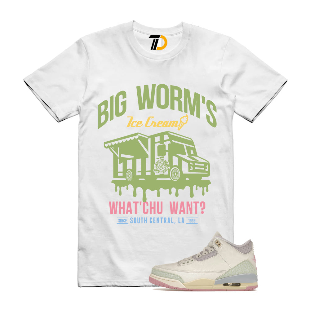 3 Retro Spring Is In The Air 2026 Shirt To Match Big Worm's Ice Cream T-Shirt