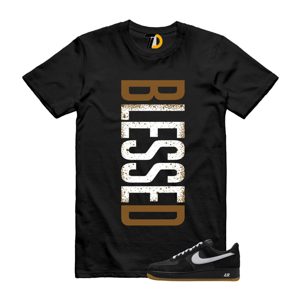 Air Force 1 Black White Gum Light Brown ’07 LV8 Shirt To Match Vertbls T-Shirt 2025