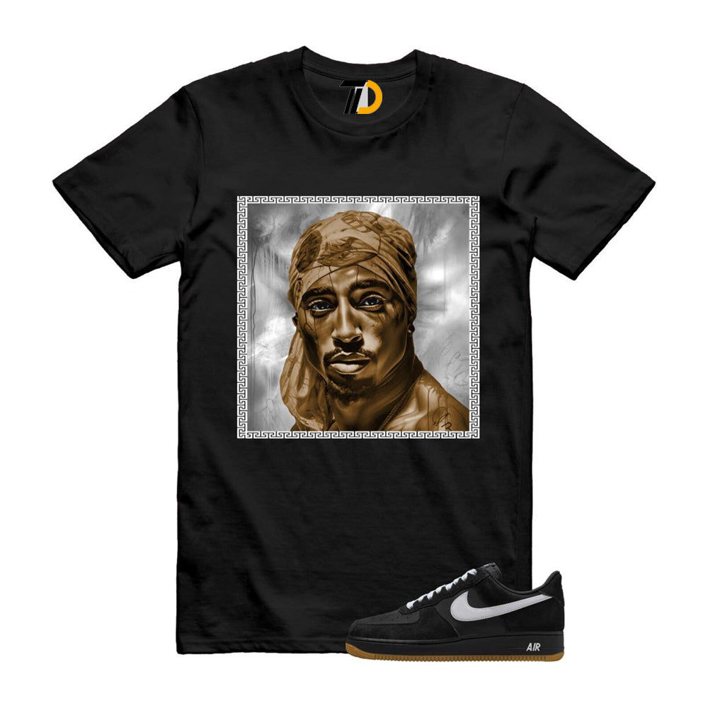 Air Force 1 Black White Gum Light Brown ’07 LV8 Shirt To Match Pac T-Shirt 2025