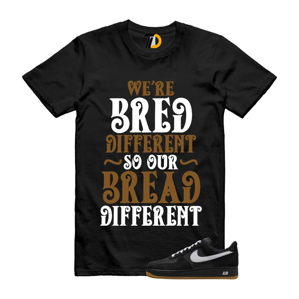 Air Force 1 Black White Gum Light Brown ’07 LV8 Shirt To Match Bread T-Shirt 2025