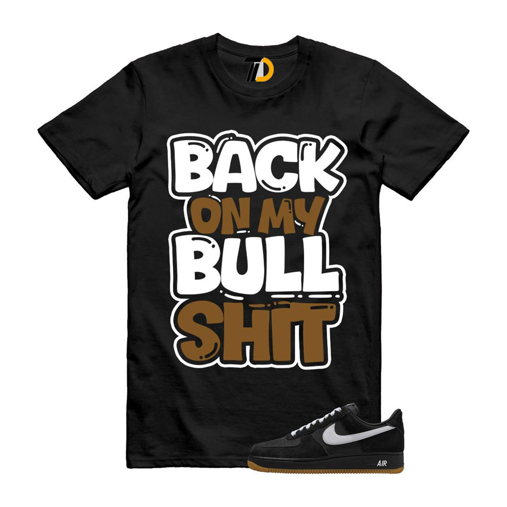 Air Force 1 Black White Gum Light Brown ’07 LV8 Shirt To Match Bull T-Shirt 2025