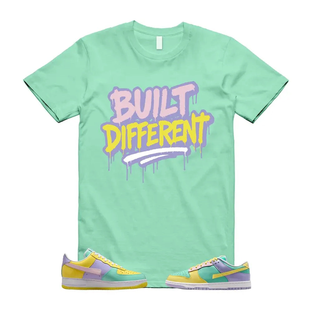 Dunk Easter Air Force 1 Emerald Rise Yellow Pulse Hydrangeas White Pink Foam 2026 Shirt To Match Built Different T-Shirt