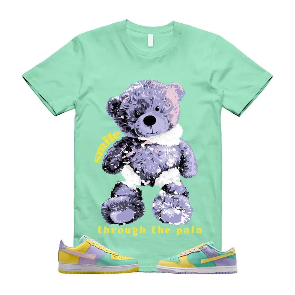 Dunk Easter Air Force 1 Emerald Rise Yellow Pulse Hydrangeas White Pink Foam 2026 Shirt To Match Smile Through The Pain T-Shirt
