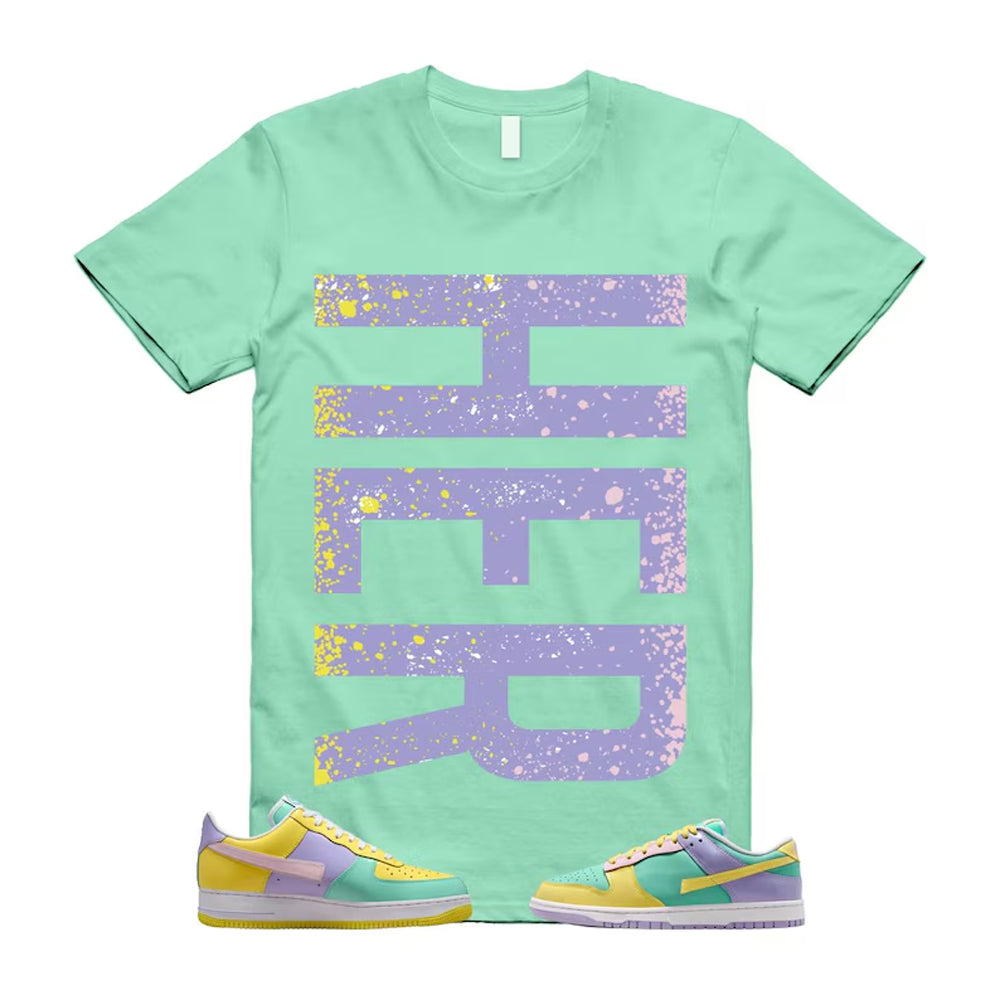 Dunk Easter Air Force 1 Emerald Rise Yellow Pulse Hydrangeas White Pink Foam 2026 Shirt To Match Her T-Shirt