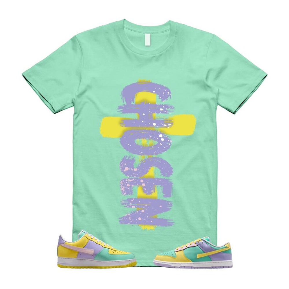 Dunk Easter Air Force 1 Emerald Rise Yellow Pulse Hydrangeas White Pink Foam 2026 Shirt To Match Chosen T-Shirt