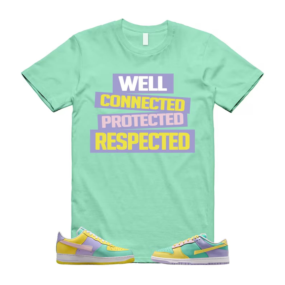Dunk Easter Air Force 1 Emerald Rise Yellow Pulse Hydrangeas White Pink Foam 2026 Shirt To Match Well connected T-Shirt