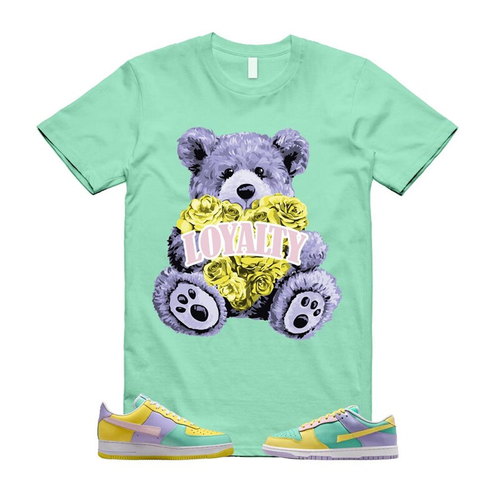 Dunk Easter Air Force 1 Emerald Rise Yellow Pulse Hydrangeas White Pink Foam 2026 Shirt To Match Loyalty T-Shirt