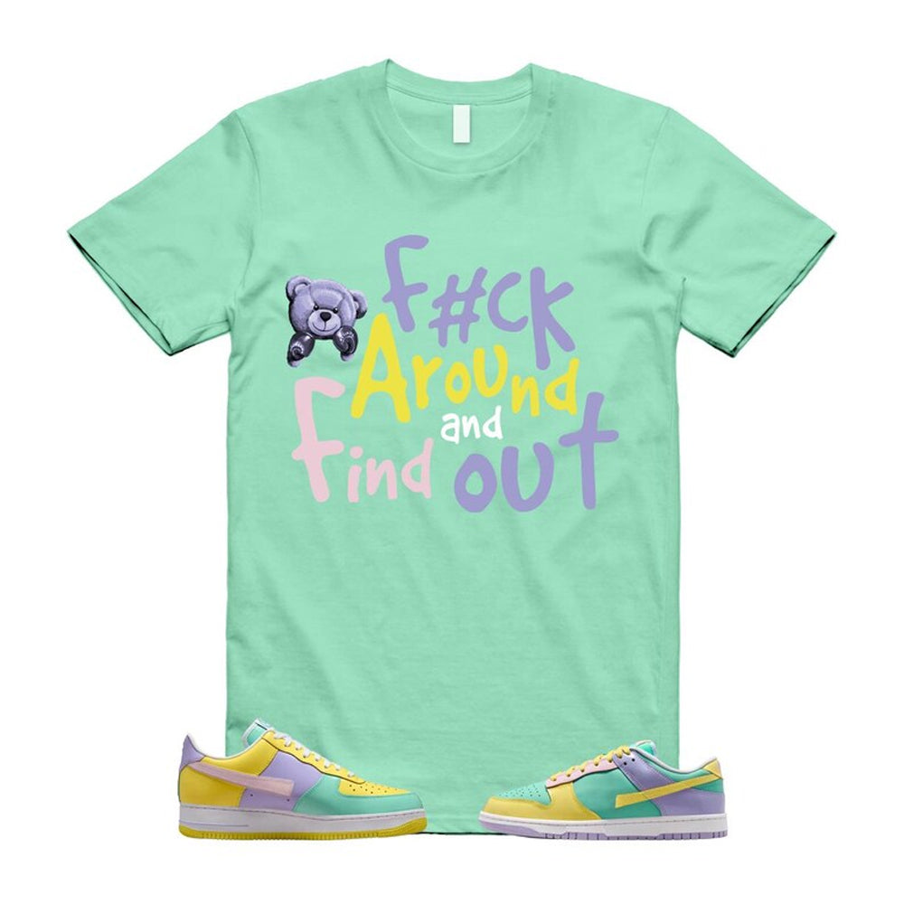 Dunk Easter Air Force 1 Emerald Rise Yellow Pulse Hydrangeas White Pink Foam 2026 Shirt To Match Fck T-Shirt