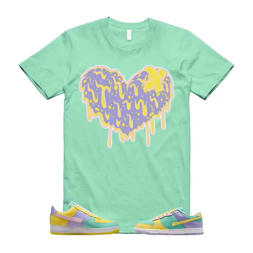 Dunk Easter Air Force 1 Emerald Rise Yellow Pulse Hydrangeas White Pink Foam 2026 Shirt To Match Drippy Heart T-Shirt