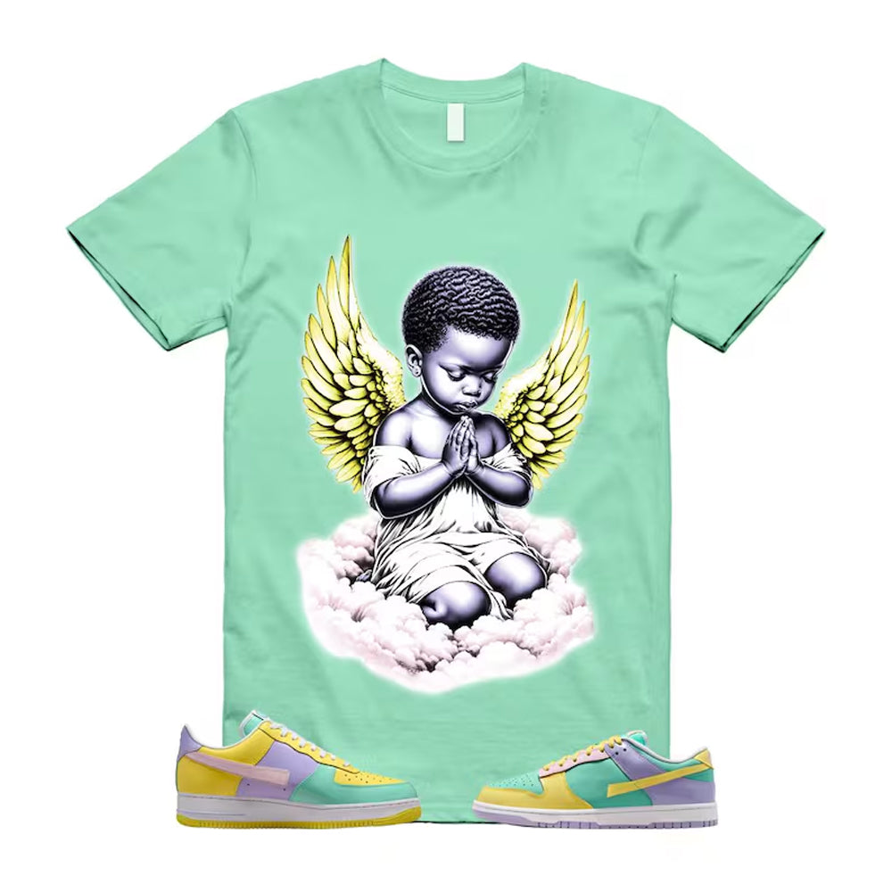 Dunk Easter Air Force 1 Emerald Rise Yellow Pulse Hydrangeas White Pink Foam 2026 Shirt To Match Angel T-Shirt