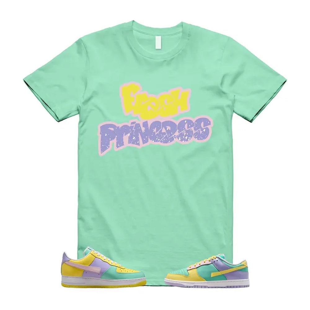 Dunk Easter Air Force 1 Emerald Rise Yellow Pulse Hydrangeas White Pink Foam 2026 Shirt To Match Fresh Princess T-Shirt