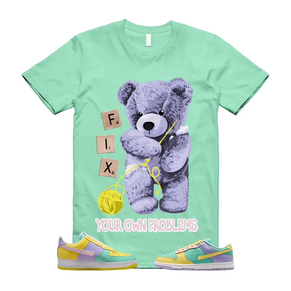 Dunk Easter Air Force 1 Emerald Rise Yellow Pulse Hydrangeas White Pink Foam 2026 Shirt To Match Fix T-Shirt