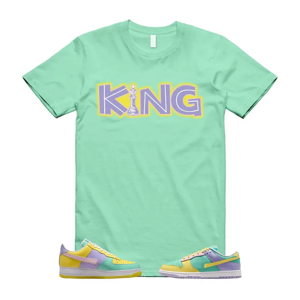 Dunk Easter Air Force 1 Emerald Rise Yellow Pulse Hydrangeas White Pink Foam 2026 Shirt To Match King T-Shirt