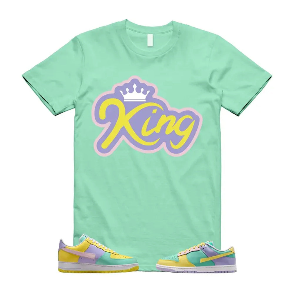 Dunk Easter Air Force 1 Emerald Rise Yellow Pulse Hydrangeas White Pink Foam 2026 Shirt To Match King T-Shirt