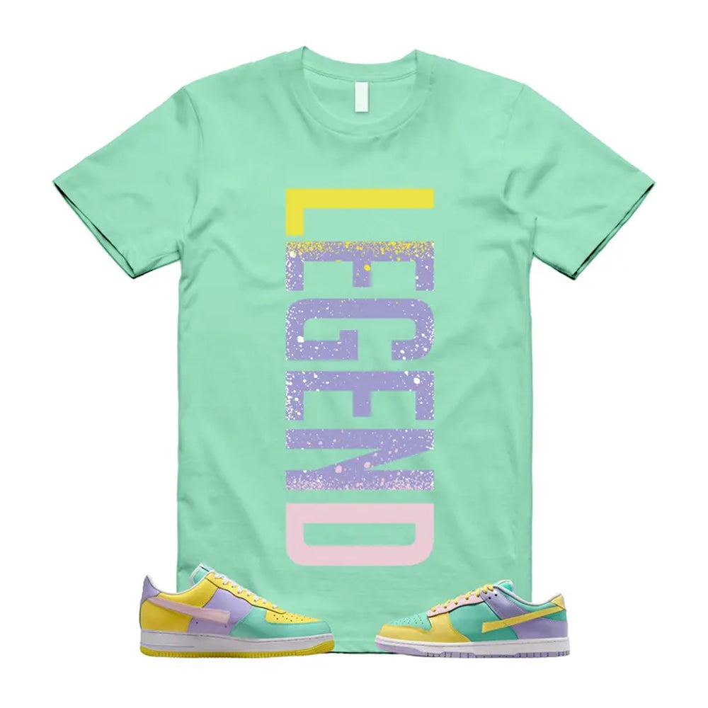 Dunk Easter Air Force 1 Emerald Rise Yellow Pulse Hydrangeas White Pink Foam 2026 Shirt To Match Legend T-Shirt