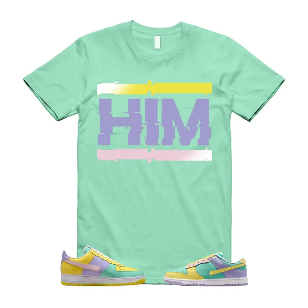 Dunk Easter Air Force 1 Emerald Rise Yellow Pulse Hydrangeas White Pink Foam 2026 Shirt To Match Him T-Shirt