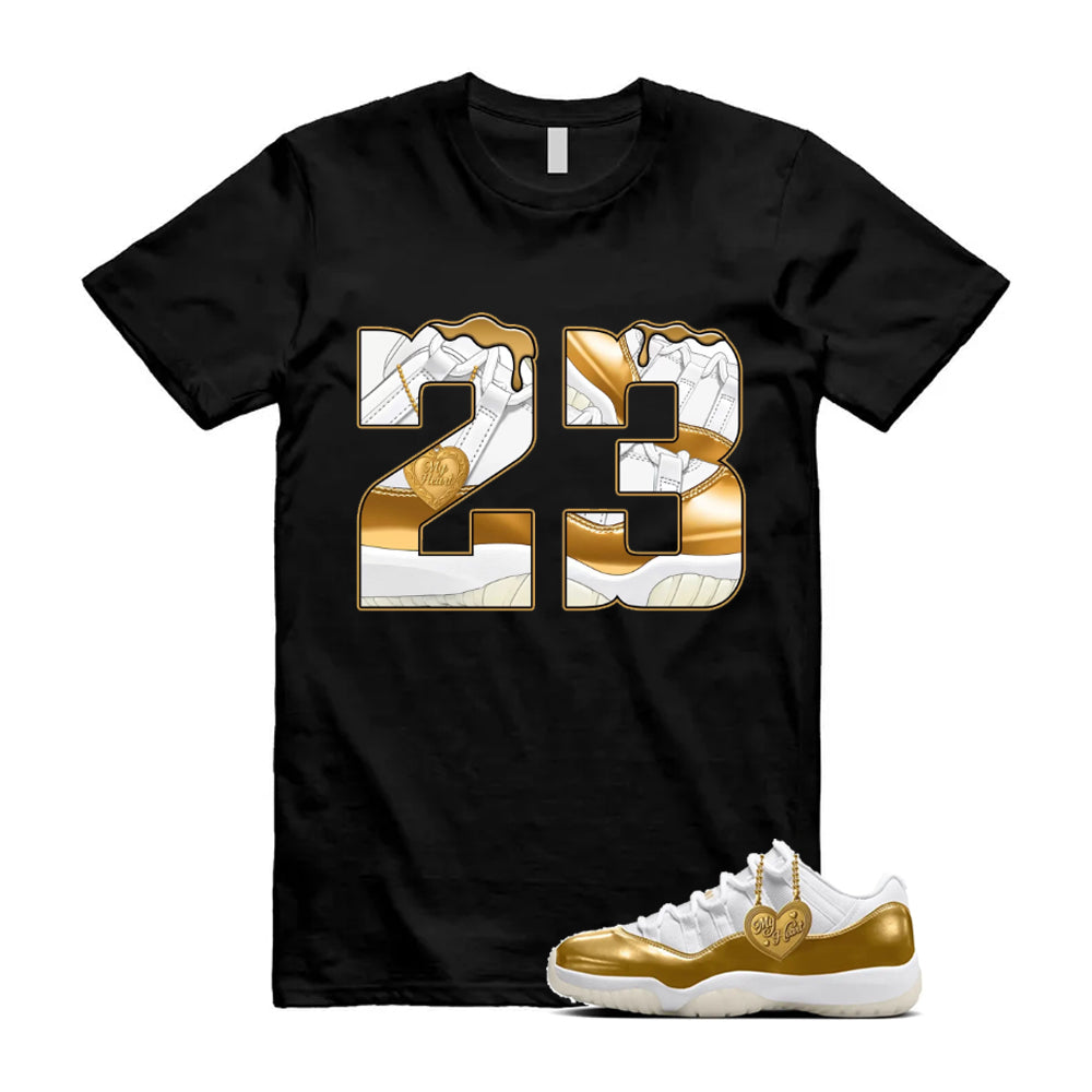 11 Low Mother's Day Gold White 2026 Shirt To Match 23 Label Sneaker T-Shirt