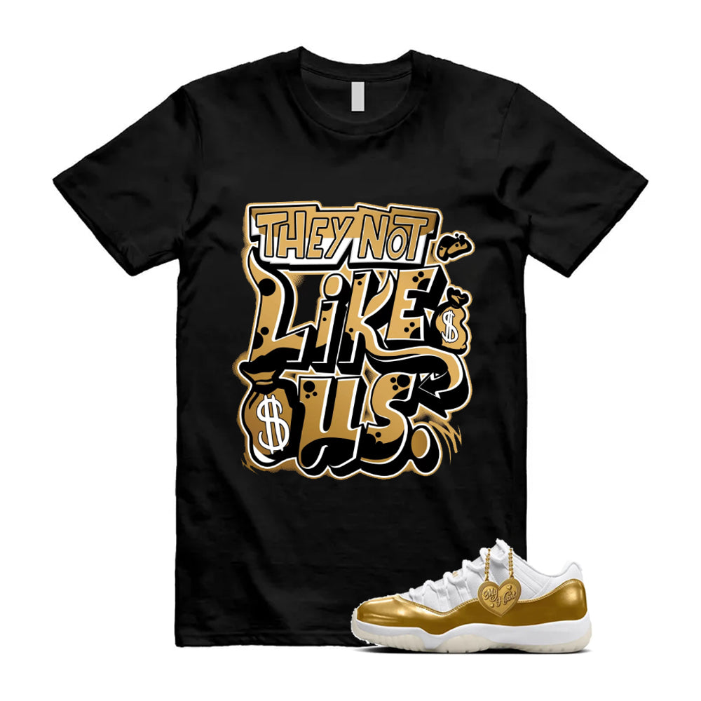 11 Low Mother's Day Gold White 2026 Shirt To Match They Not Like Us T-Shirt