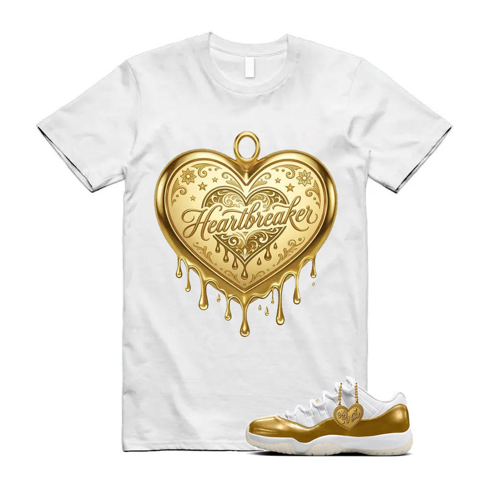 11 Low Mother's Day Gold White 2026 Shirt To Match Heart Breaker T-Shirt