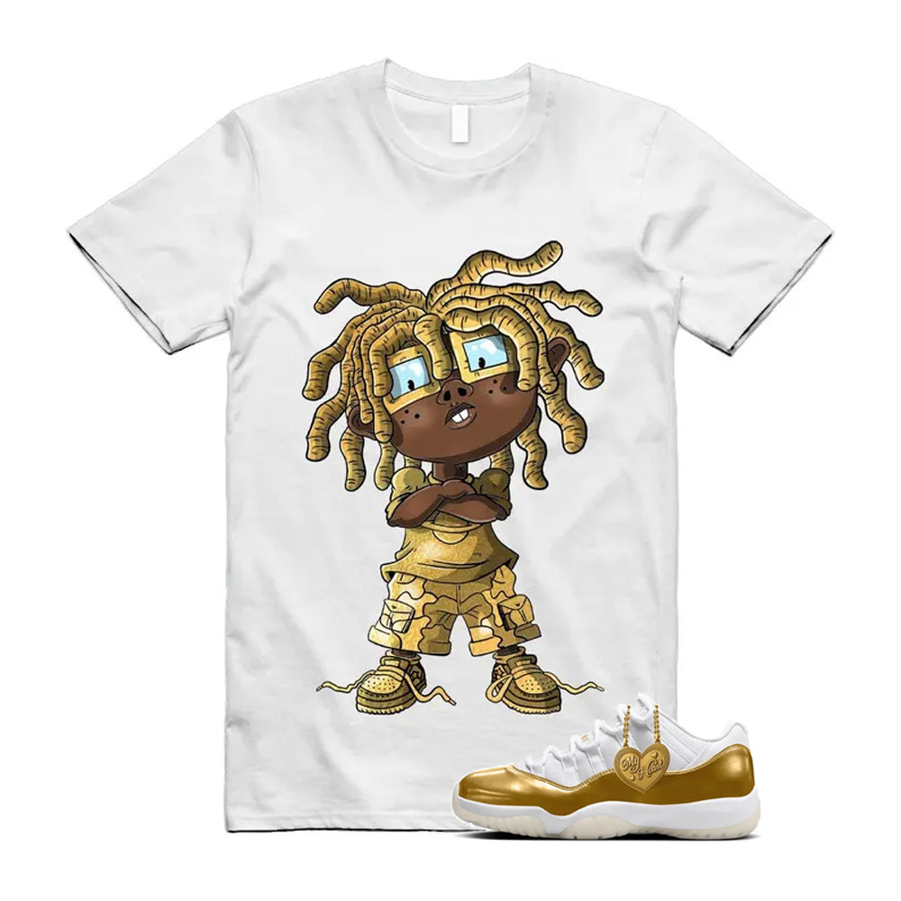11 Low Mother's Day Gold White 2026 Shirt To Match Chongo T-Shirt