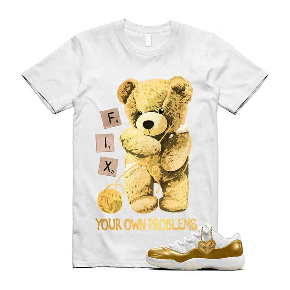 11 Low Mother's Day Gold White 2026 Shirt To Match Fix T-Shirt