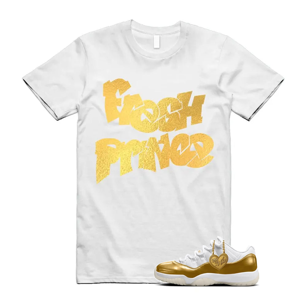11 Low Mother's Day Gold White 2026 Shirt To Match Fresh Prince T-Shirt