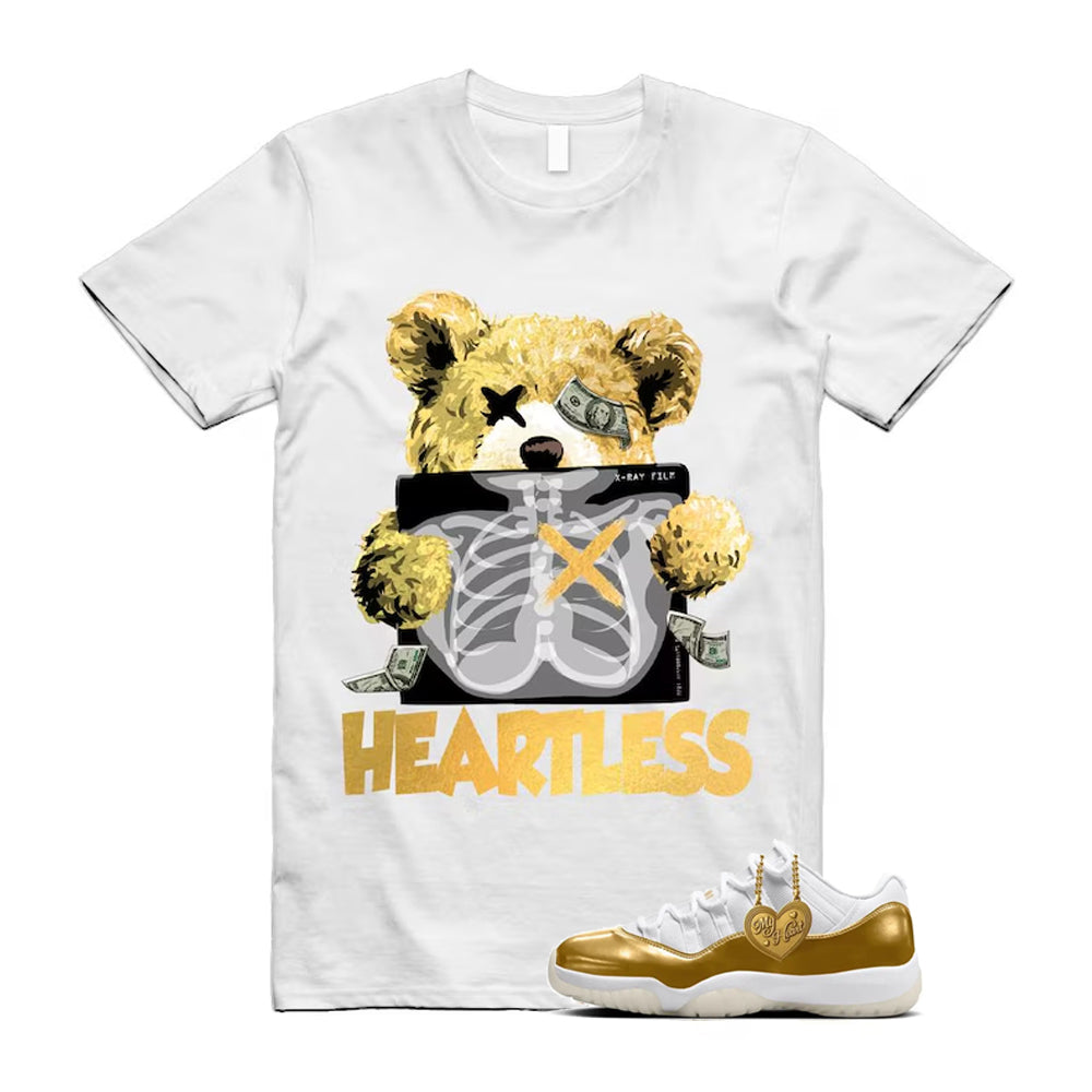 11 Low Mother's Day Gold White 2026 Shirt To Match Heartless T-Shirt
