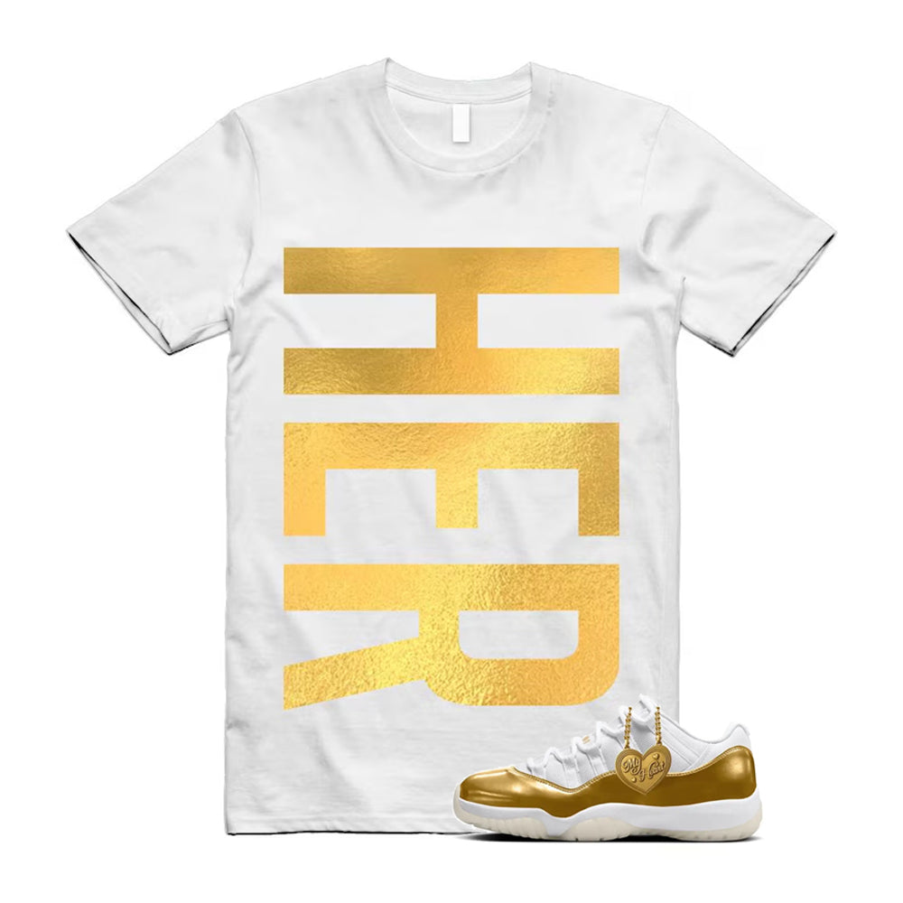 11 Low Mother's Day Gold White 2026 Shirt To Match Her T-Shirt