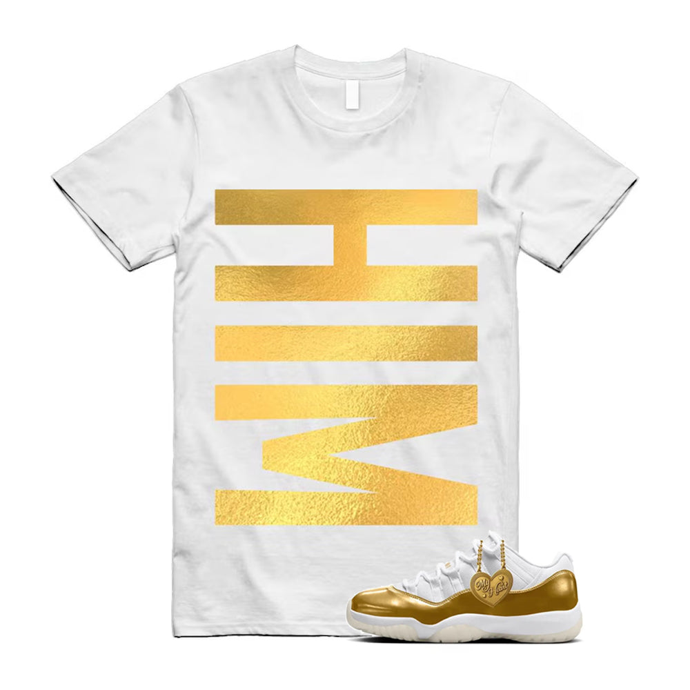 11 Low Mother's Day Gold White 2026 Shirt To Match Him T-Shirt