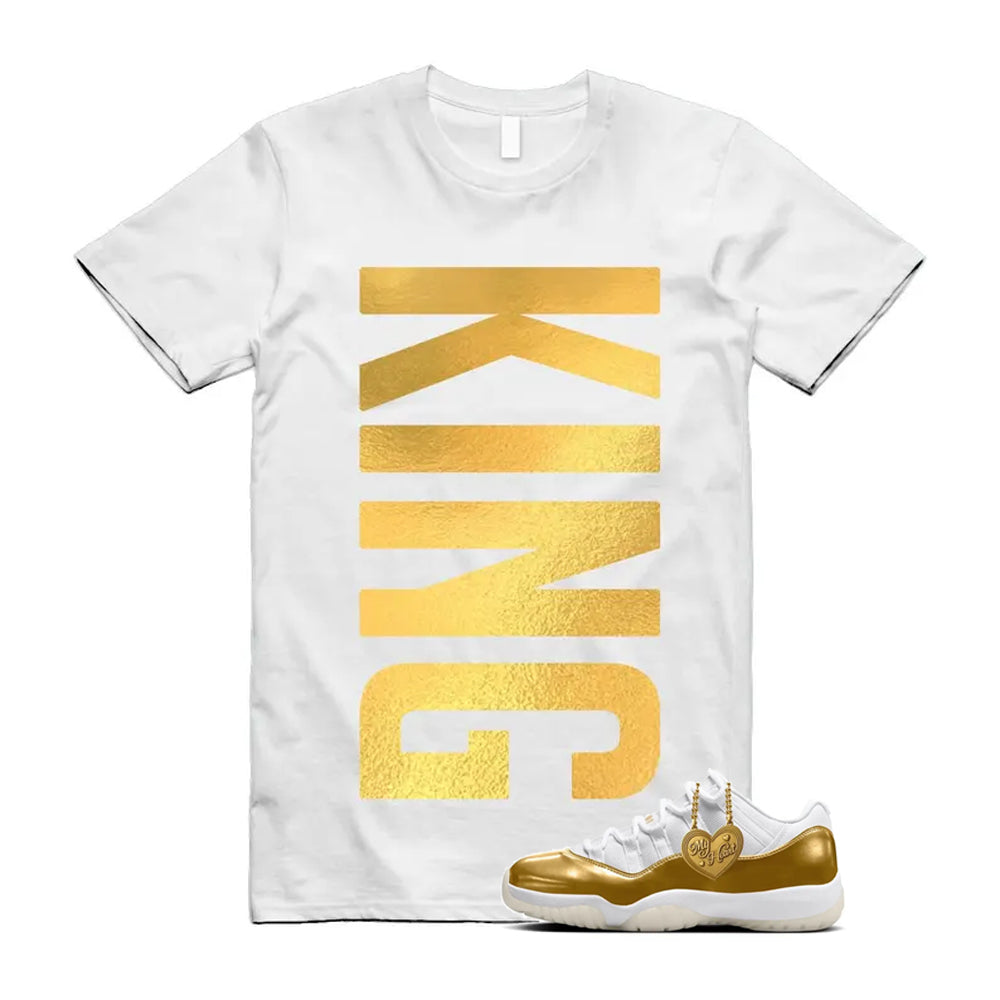 11 Low Mother's Day Gold White 2026 Shirt To Match King T-Shirt