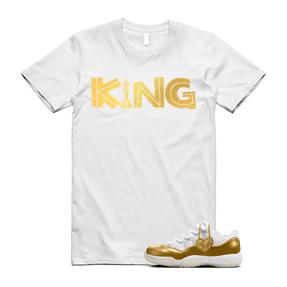11 Low Mother's Day Gold White 2026 Shirt To Match King T-Shirt