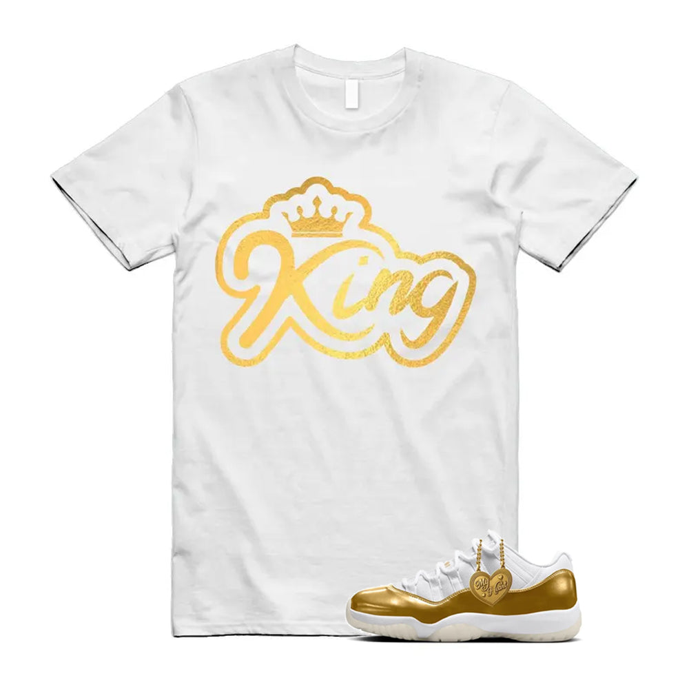 11 Low Mother's Day Gold White 2026 Shirt To Match King T-Shirt
