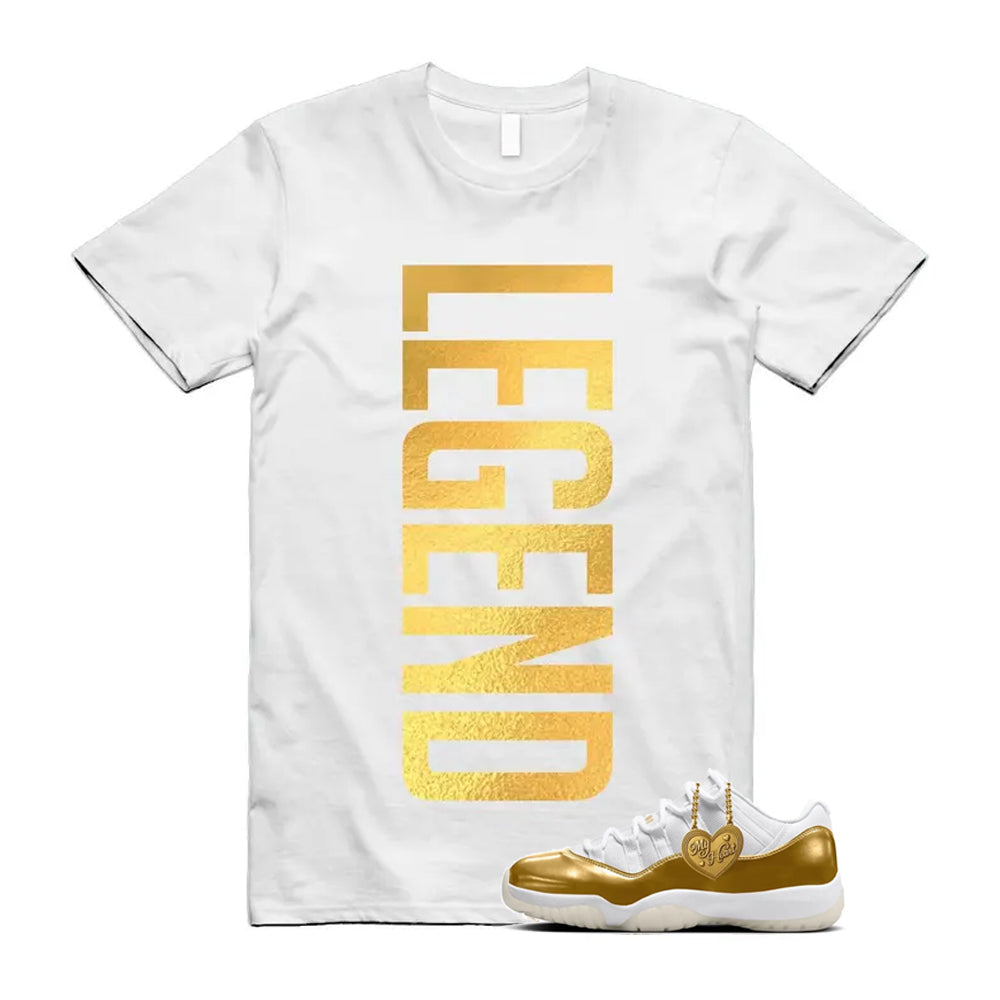 11 Low Mother's Day Gold White 2026 Shirt To Match Legend T-Shirt