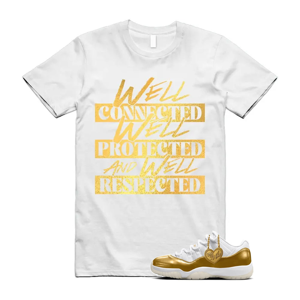 11 Low Mother's Day Gold White 2026 Shirt To Match Well T-Shirt