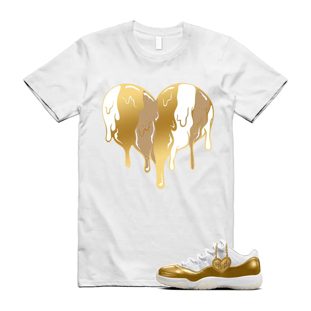 11 Low Mother's Day Gold White 2026 Shirt To Match Heart T-Shirt