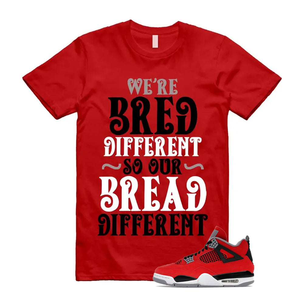 4 Toro Bravo Fire Red White Black Cement Grey 2026 Shirt To Match Bread T-Shirt