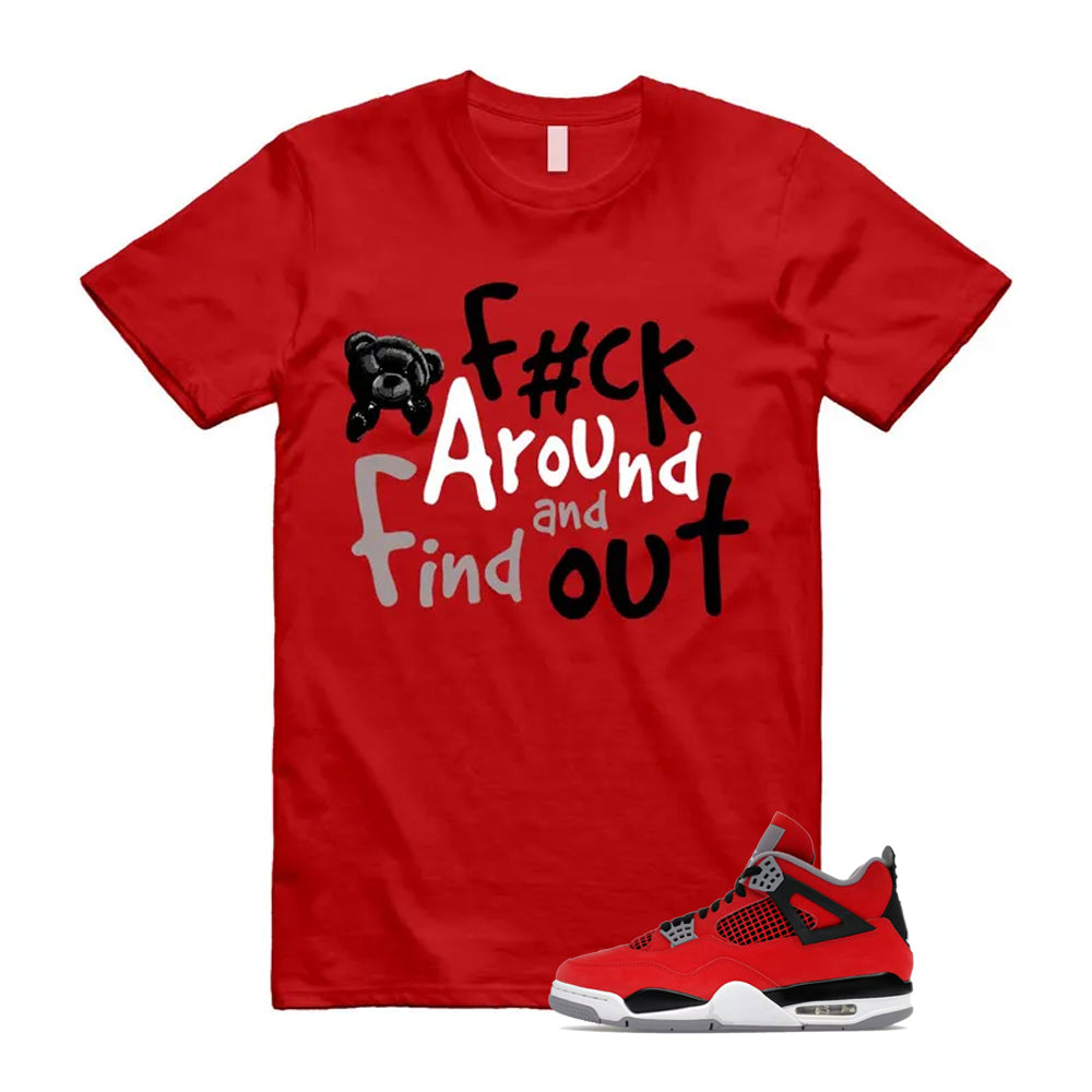 4 Toro Bravo Fire Red White Black Cement Grey 2026 Shirt To Match Fck T-Shirt