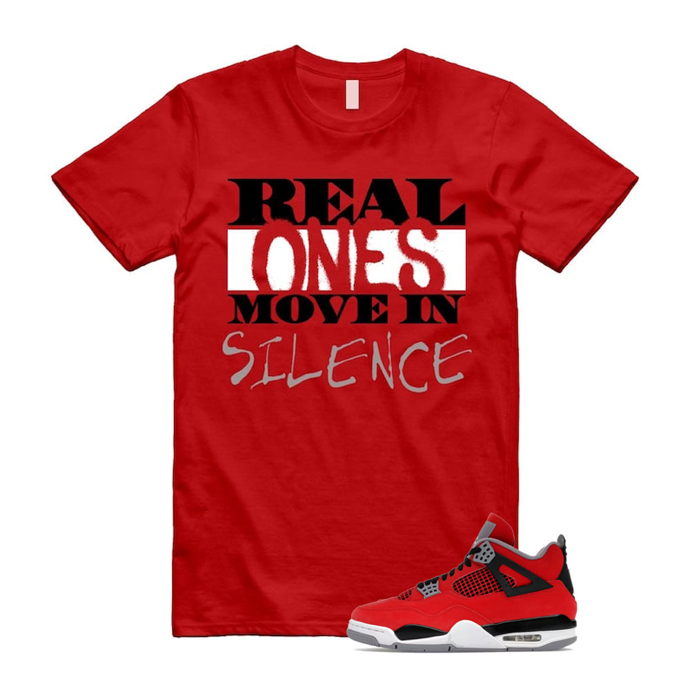 4 Toro Bravo Fire Red White Black Cement Grey 2026 Shirt To Match Real T-Shirt