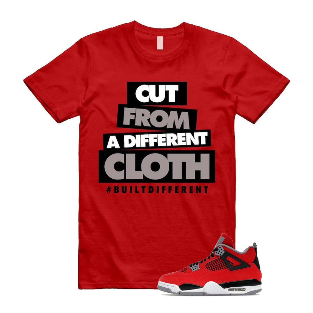4 Toro Bravo Fire Red White Black Cement Grey 2026 Shirt To Match Cloth T-Shirt