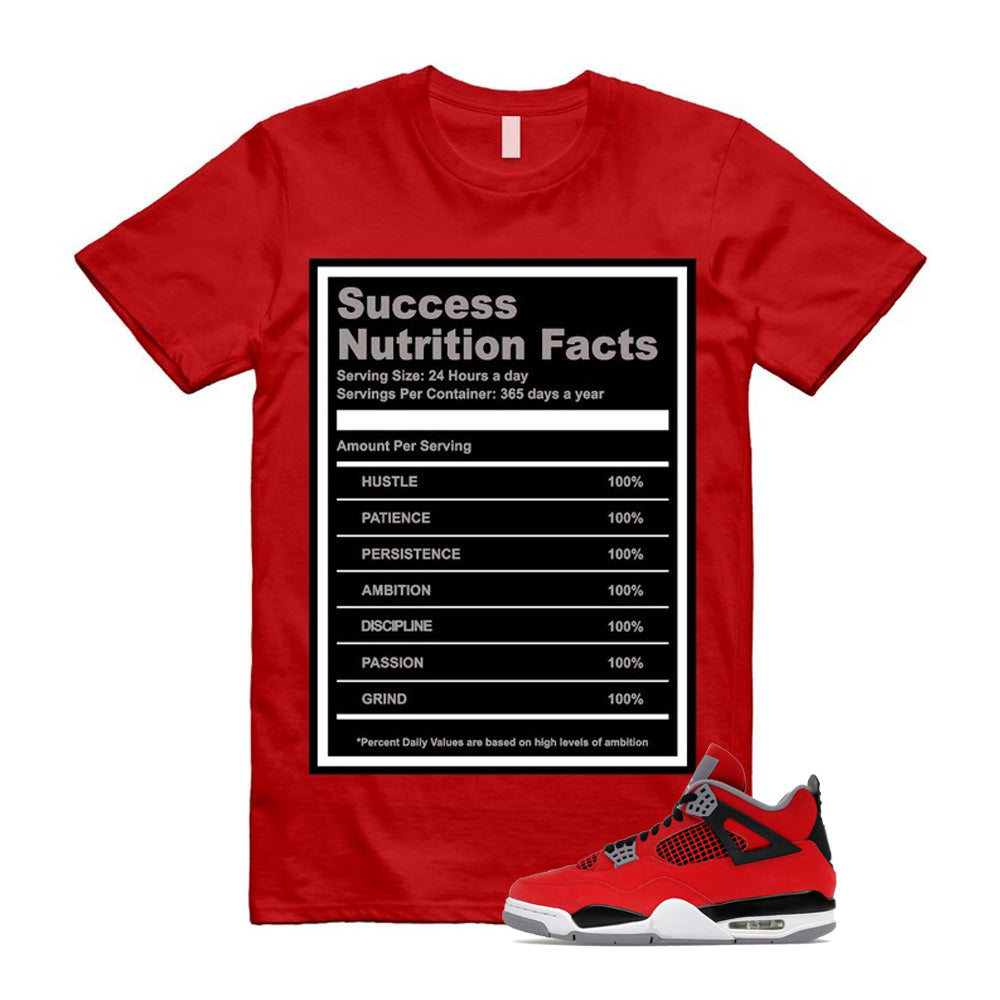 4 Toro Bravo Fire Red White Black Cement Grey 2026 Shirt To Match Success T-Shirt