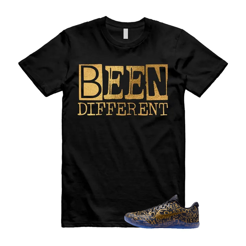 11 Protro Black And Metallic Gold 2026 Shirt To Match Been Different T-Shirt