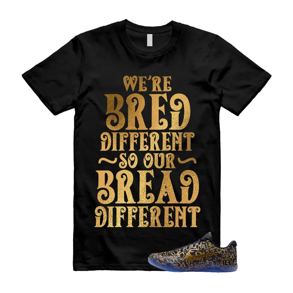 11 Protro Black And Metallic Gold 2026 Shirt To Match Bread T-Shirt
