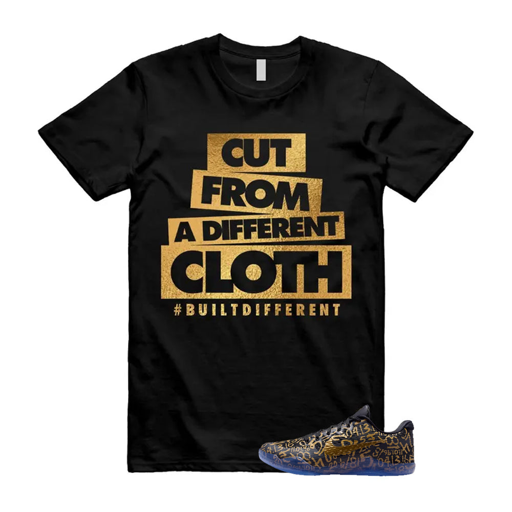 11 Protro Black And Metallic Gold 2026 Shirt To Match Cloth T-Shirt