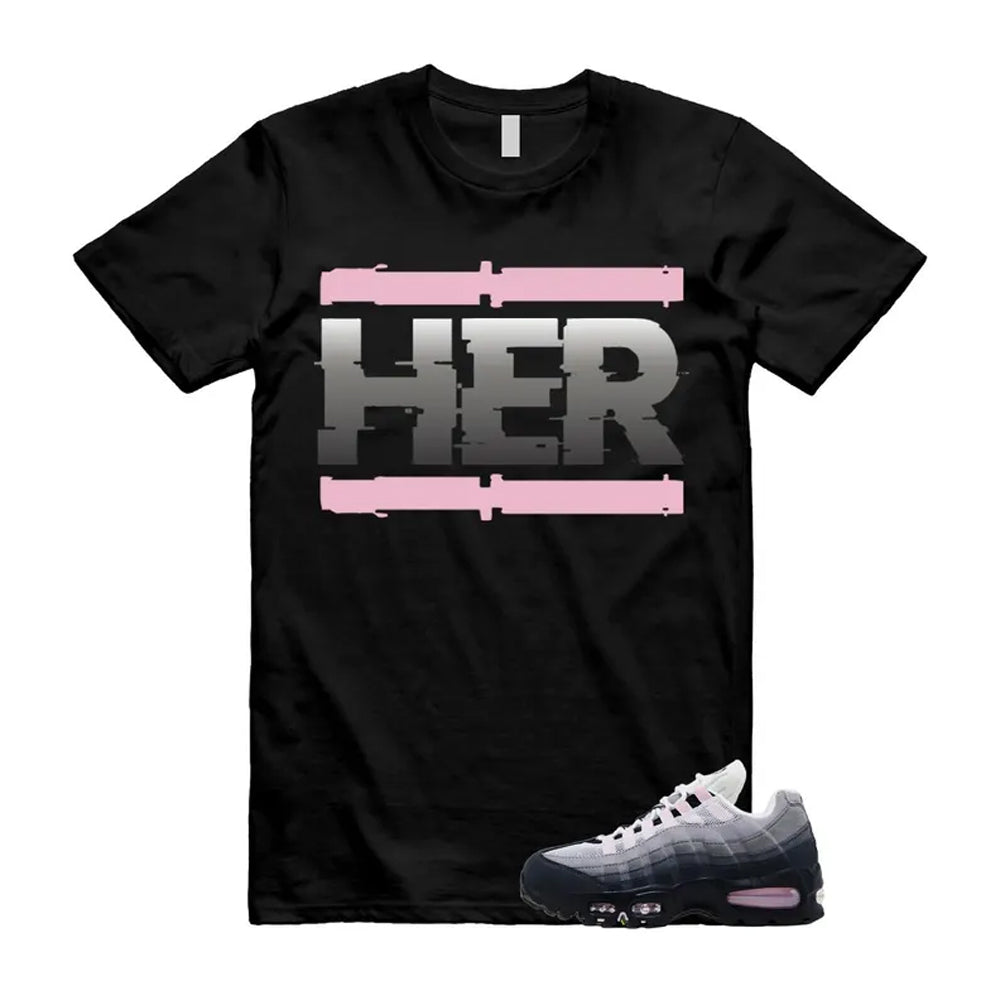 Air Max 95 Pink Foam Black White OG Big Bubble Shirt To Match Her T-Shirt 2026