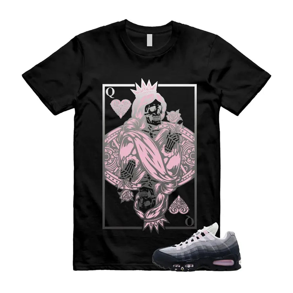 Air Max 95 Pink Foam Black White OG Big Bubble Shirt To Match Queen Card T-Shirt 2026